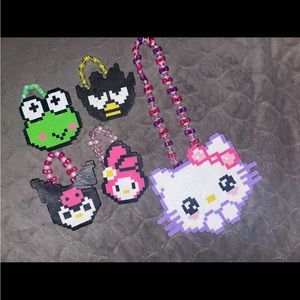 Hello kitty and friends Perlers